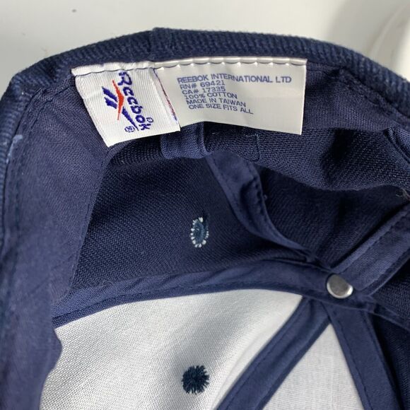 Reebok NFL Pro-Line Chicago Bears Snapback‎ Hat Logo Spellout Stripe 90's - Picture 7 of 7